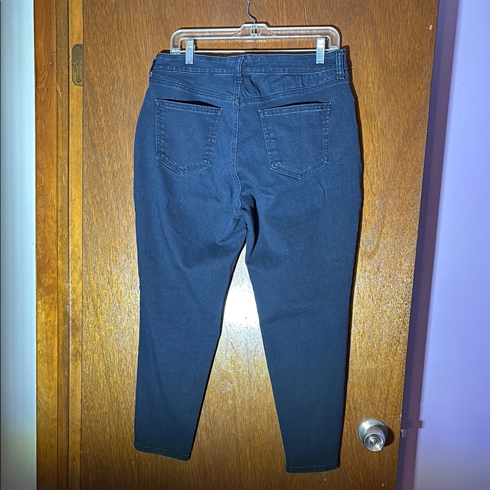 Style & Co Blue Curvy Skinny Jeans Classic Denim - Picture 3 of 6